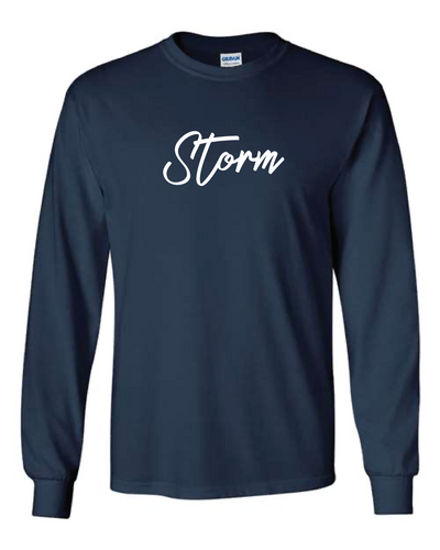 Storm SA Script Gildan Long Sleeve T-Shirt