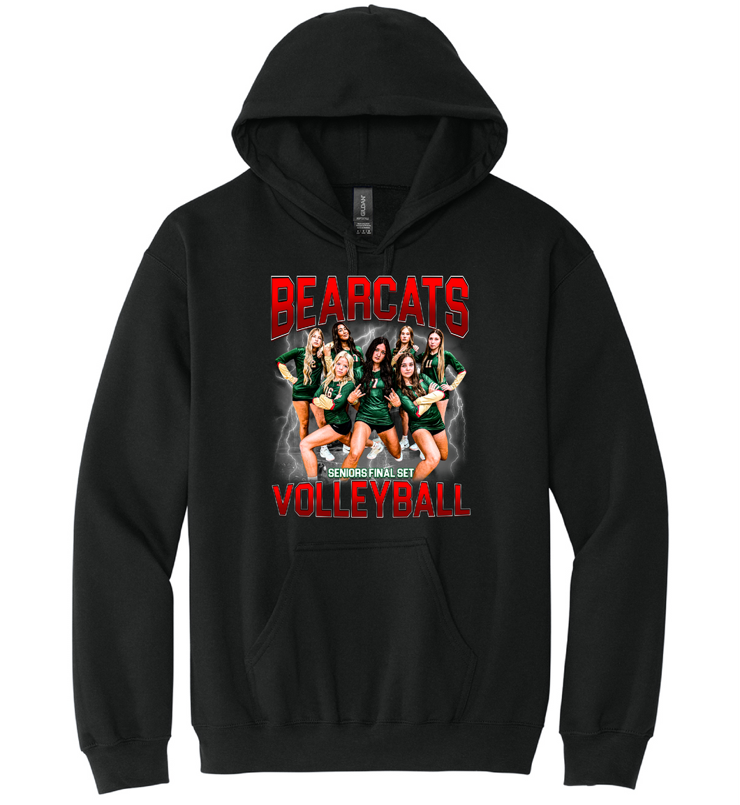 Bearcats Volleyball Seniors 2025 Softstyle Hoodie