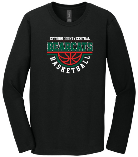 Bearcats Girls Basketball 2 Gildan Long Sleeve Tshirt