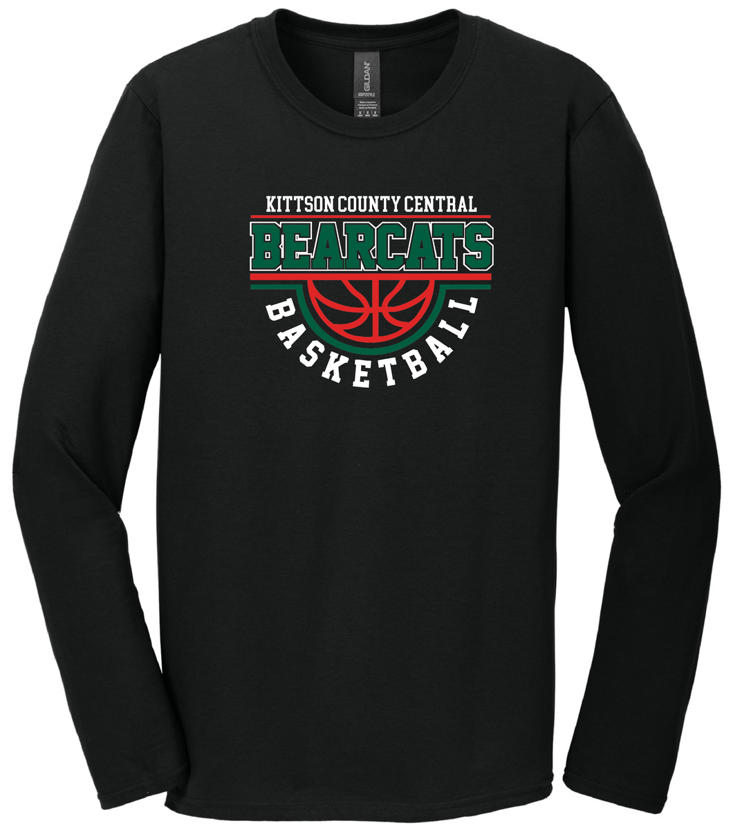 Bearcats Girls Basketball 2 Gildan Long Sleeve Tshirt