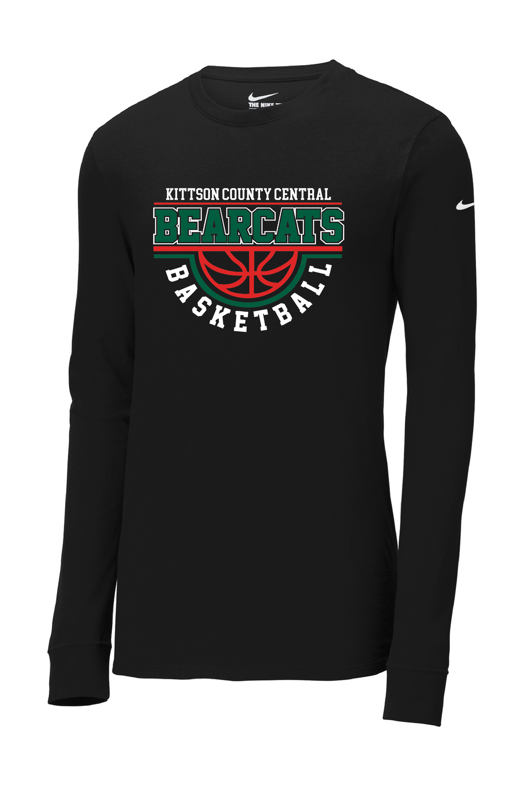 Bearcats Basketball 2 Nike Long Sleeve Tshirt