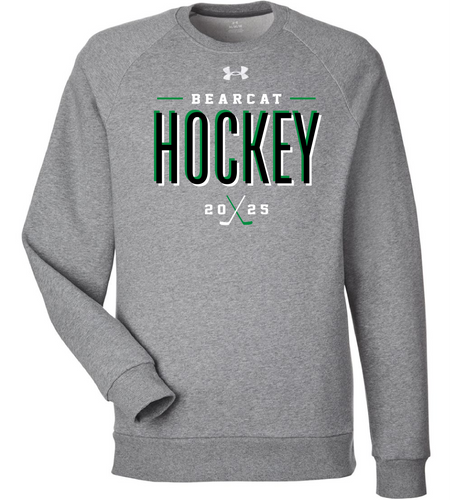 KCC Bearcats Hockey 2 Under Armour Crewneck Fleece