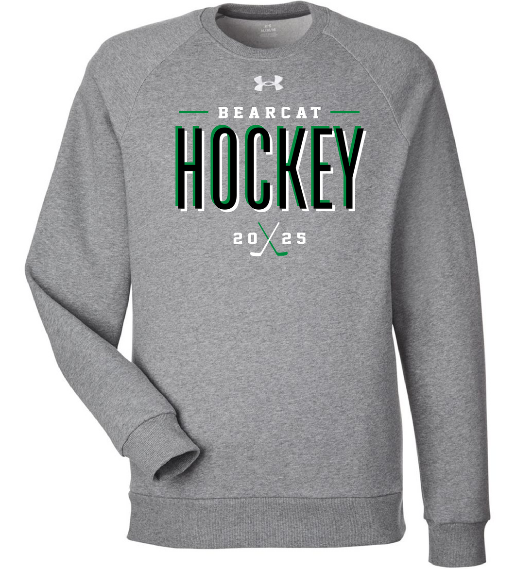 KCC Bearcats Hockey 2 Under Armour Crewneck Fleece