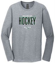 Load image into Gallery viewer, KCC Bearcats Hockey 2 Gildan Long Sleeve Tshirt