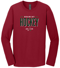 Load image into Gallery viewer, KCC Bearcats Hockey 2 Gildan Long Sleeve Tshirt