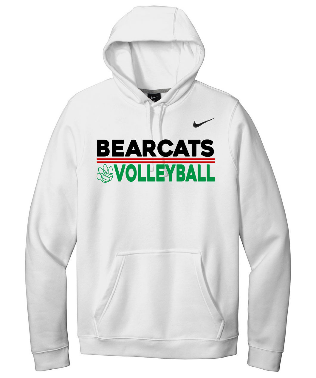 Bearcats Volleyball 1 Nike Hoodie