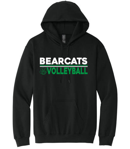 Bearcats Volleyball 1 Gildan Softstyle Hoodie
