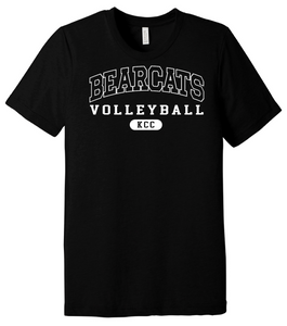Bearcats Volleyball Bella Tshirt