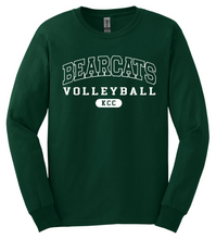 Load image into Gallery viewer, Bearcats Volleyball Gildan Ultra Cotton Long Sleeve Tshirt
