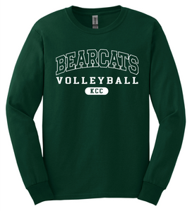 Bearcats Volleyball Gildan Ultra Cotton Long Sleeve Tshirt