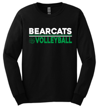 Load image into Gallery viewer, Bearcats Volleyball 1 Gildan Long Sleeve Tshirt