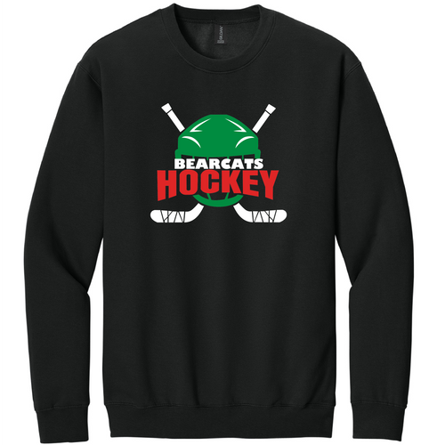 KCC Bearcats Hockey Helmet Gildan Crewneck