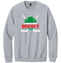 Load image into Gallery viewer, KCC Bearcats Hockey Helmet Gildan Crewneck