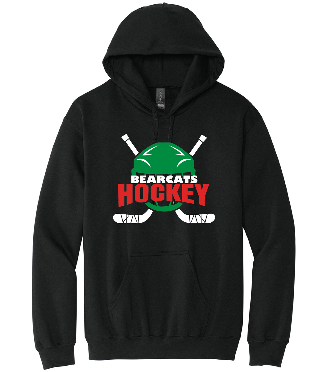 KCC Bearcats Hockey Helmet Gildan Softstyle Hoodie