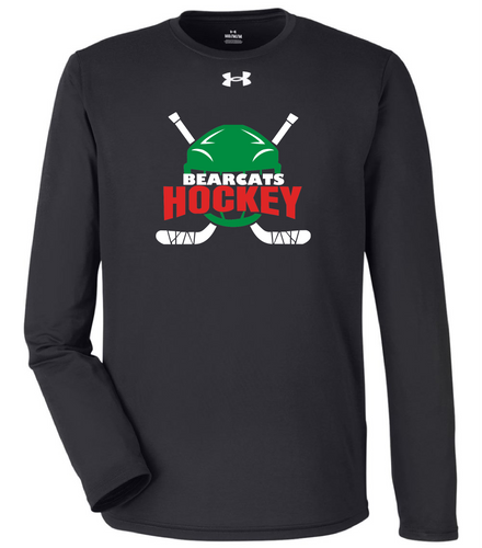 KCC Bearcats Hockey Helmet Under Armour Long Sleeve Tshirt