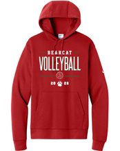 Load image into Gallery viewer, Bearcats Volleyball 26.1 Nike Hoodie