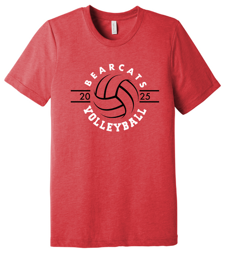 Bearcats Volleyball 2 Bella Tshirt