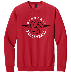 Bearcats Volleyball 2 Gildan Crewneck