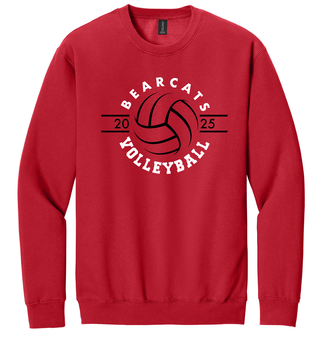 Bearcats Volleyball 2 Gildan Crewneck