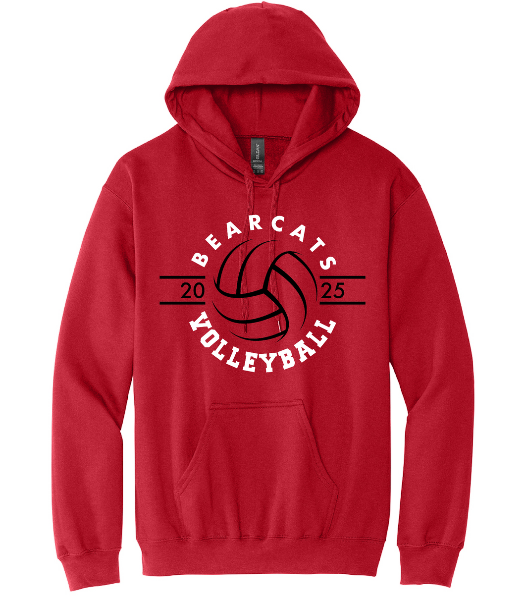 Bearcats Volleyball 2 Gildan Softstyle Hoodie