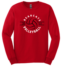Load image into Gallery viewer, Bearcats Volleyball 2 Gildan Ultra Cotton Long Sleeve Tshirt