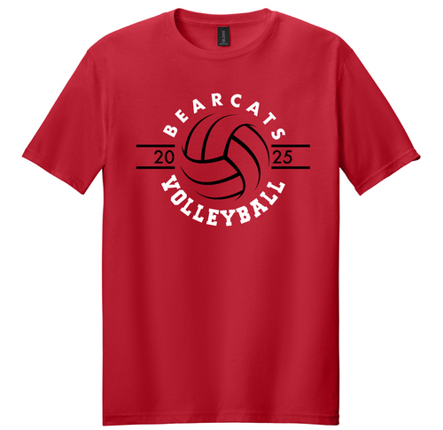 Bearcats Volleyball 2 Gildan Tshirt