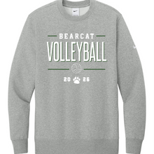 Load image into Gallery viewer, Bearcats Volleyball 26.1 Nike Crewneck Sweatshirt