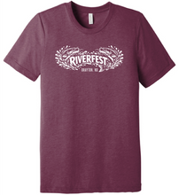 Load image into Gallery viewer, Mauve t-shirt on a white background