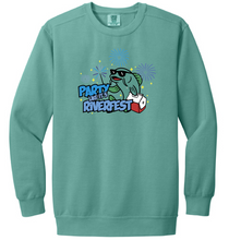 Load image into Gallery viewer, Party Like Its Riverfest Comfort Colors Crewneck Fleece