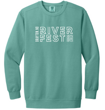 Load image into Gallery viewer, Riverfest 26.1 Comfort Colors Crewneck Sweatshirt