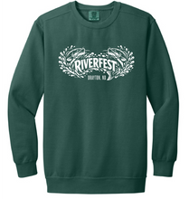 Load image into Gallery viewer, Riverfest 26.2 Comfort Colors Crewneck Fleece