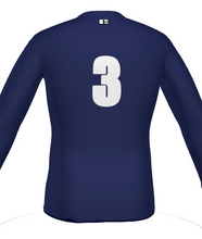Load image into Gallery viewer, Storm Compression Long Sleeve Shirt With Player Number