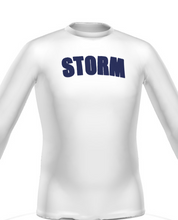 Load image into Gallery viewer, Storm Compression Long Sleeve Shirt With Player Number