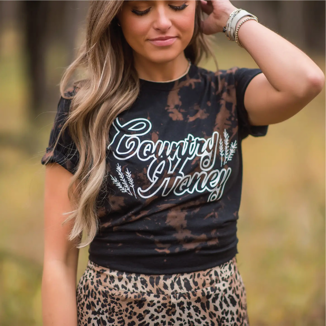 Country Honey Graphic T-shirt