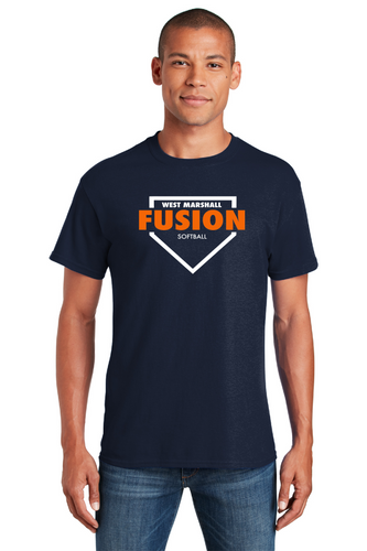 Fusion Softball Homeplate Gildan Tee