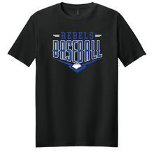 Load image into Gallery viewer, Rebels Baseball 26.2 Gildan T-shirt
