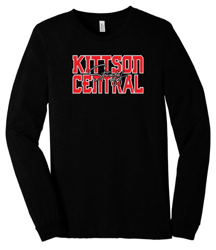 Kittson Central Staff 1 Bella+Canvas Long Sleeve T Shirt