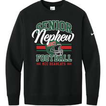 Load image into Gallery viewer, Bearcat Senior Family Nike Crewneck Sweatshirt