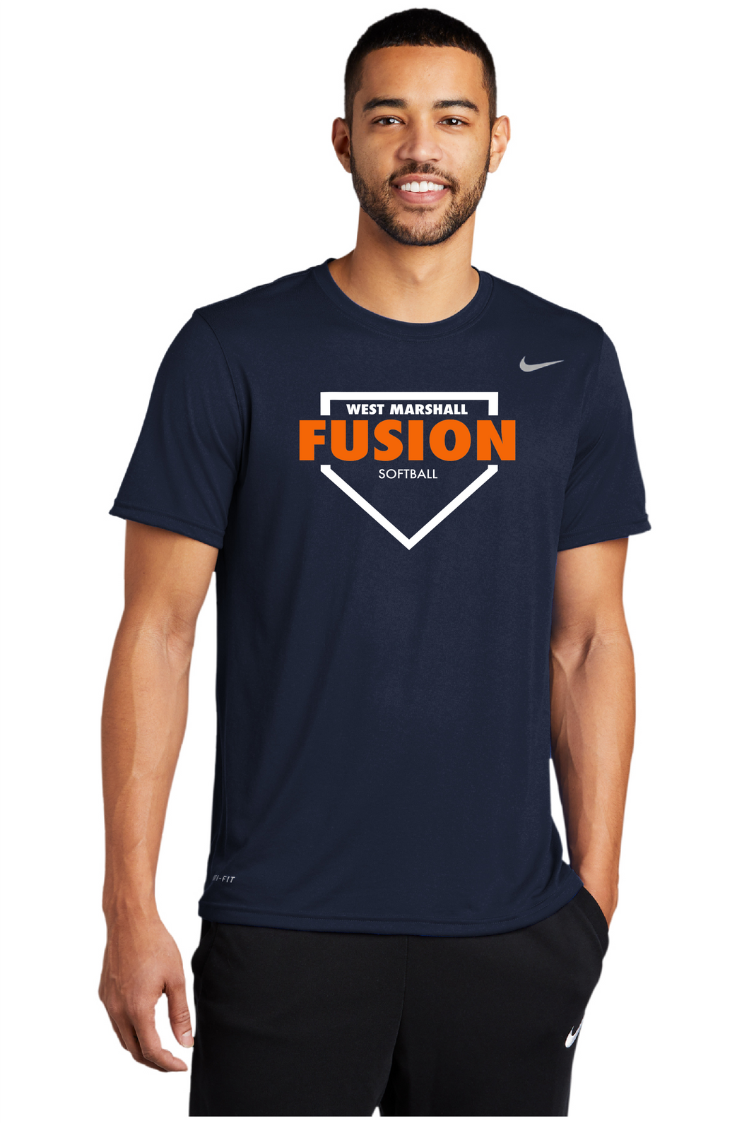 Fusion Softball Homeplate Nike Tee