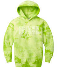 Load image into Gallery viewer, Riverfest 26.1 Youth Tie Dye Hoodie