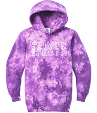 Load image into Gallery viewer, Riverfest 26.1 Youth Tie Dye Hoodie