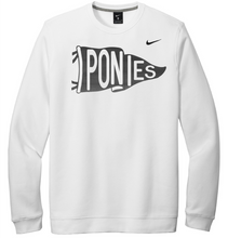 Load image into Gallery viewer, Pony Pennant Nike Crewneck Sweatshirt