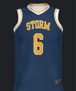 Storm Throwback Basketball Jersey w/ Name and Number personalization