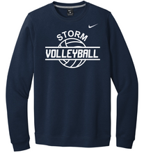Load image into Gallery viewer, Storm Volleyball Nike Crewneck