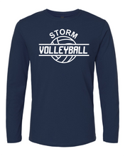 Load image into Gallery viewer, Storm Volleyball Gildan Long Sleeve Tshirt