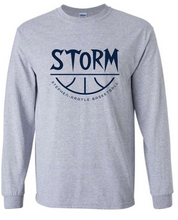 Load image into Gallery viewer, Storm Basketball Gildan Long Sleeve T-shirt