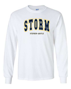 Storm Arched Gildan Long Sleeve T-shirt