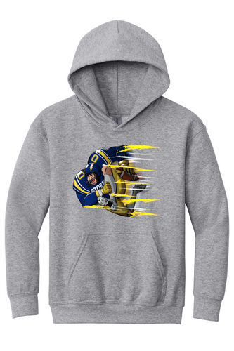 Storm Football Cartoon Gildan  Crewneck