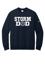 Load image into Gallery viewer, Storm Volleyball MOM/DAD Nike Crewneck