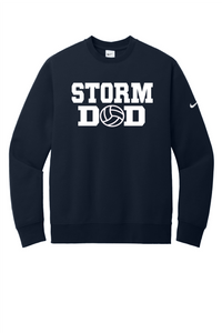 Storm Volleyball MOM/DAD Nike Crewneck
